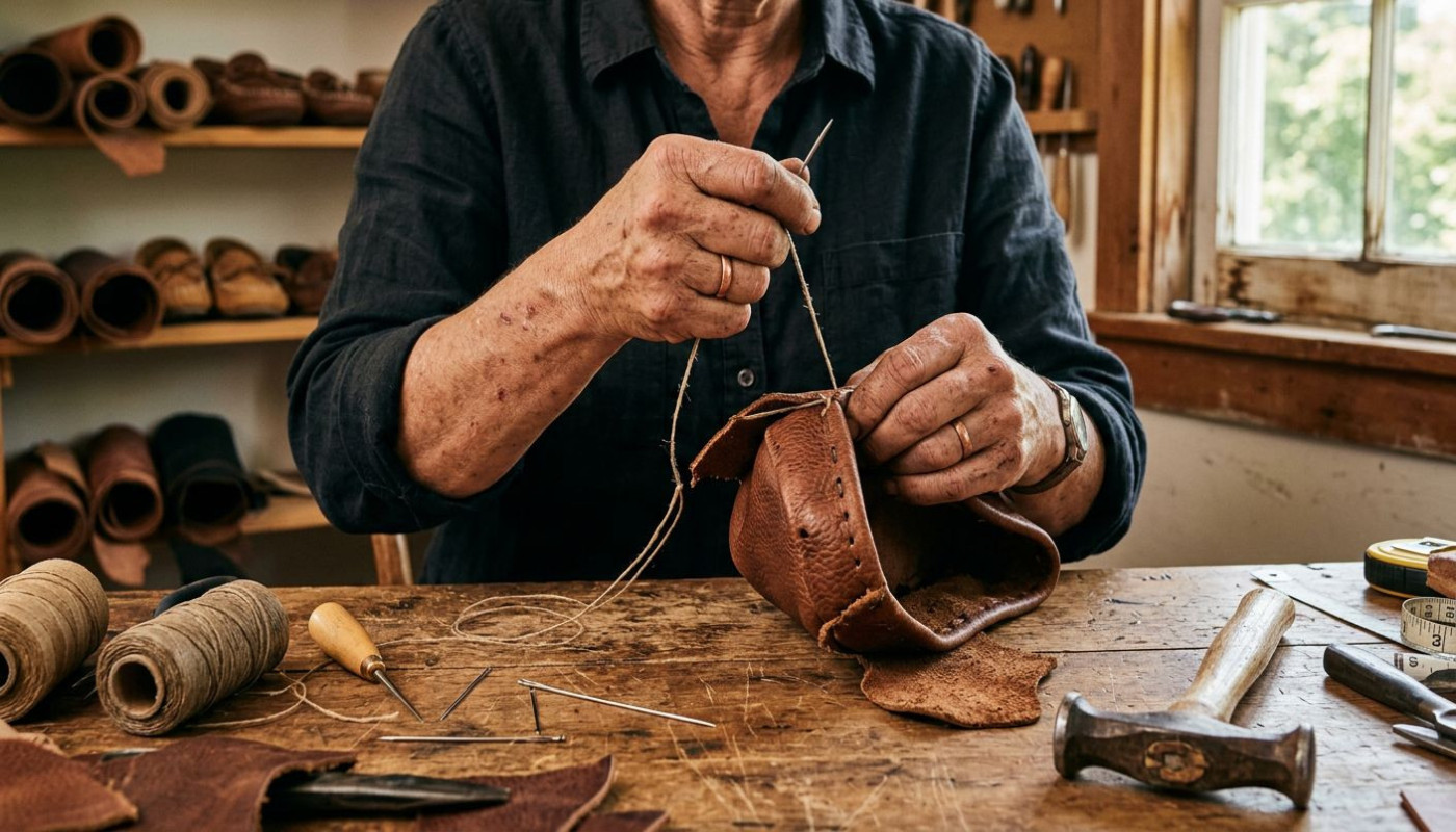 Les secrets de fabrication des mocassins artisanaux